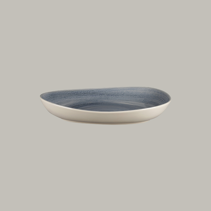 RAK Teller tief organisch - jade  Serie: Spot L 27.8 cm / W 22.7 cm / Ht. 5 cm /