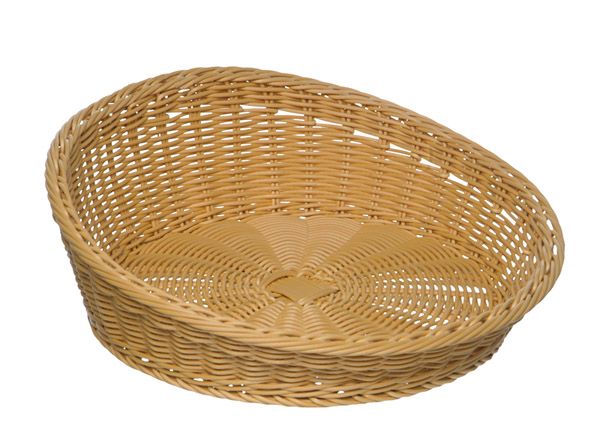 APS Korb, rund Ø 31-37 cm, H: 12 / 6 cm , Polypropylen, beige