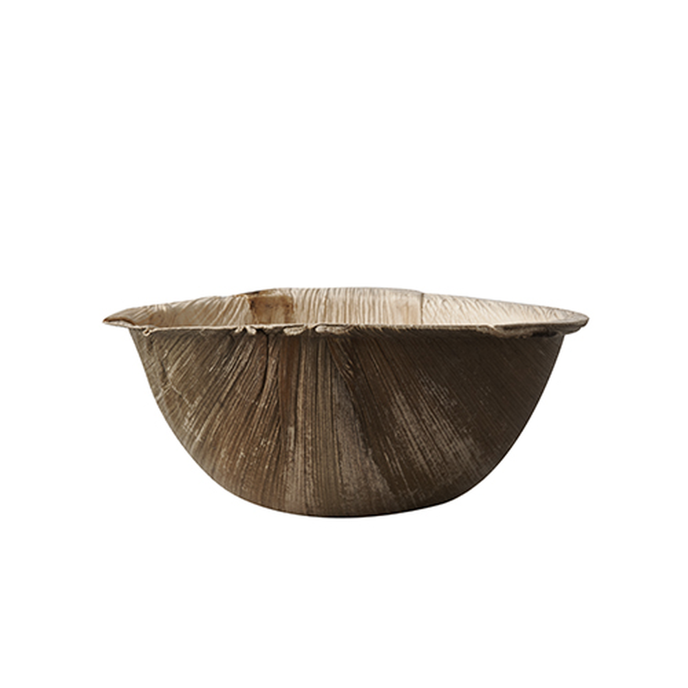 Papstar Schalen, Palmblatt "pure" rund 425 ml Ø 15 cm · 6,5 cm