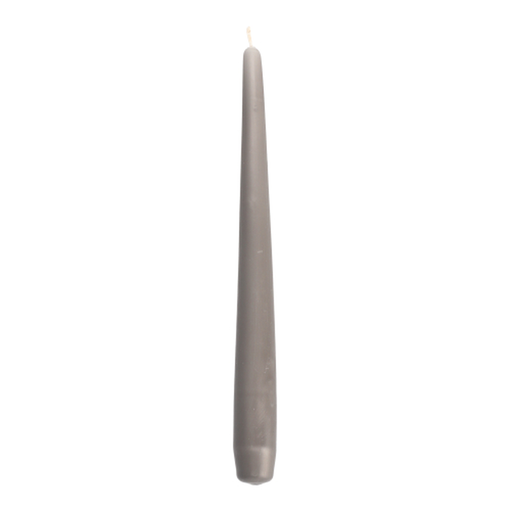 Papstar Leuchterkerzen Ø 2,2 cm · 25 cm grau