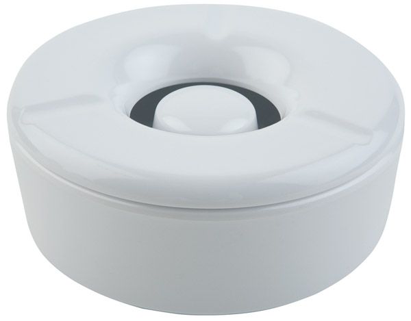 APS Wind-Aschenbecher -CASUAL- Ø 11,5 cm, H: 5 cm , Melamin, weiß