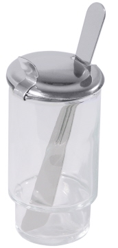 Contacto Ersatzglas für Senf mit Deckel und Löffel