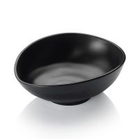 WAS Schüssel, 0,70 ltr., 24 x 20,2 x 8,7 cm, schwarz, Melamin