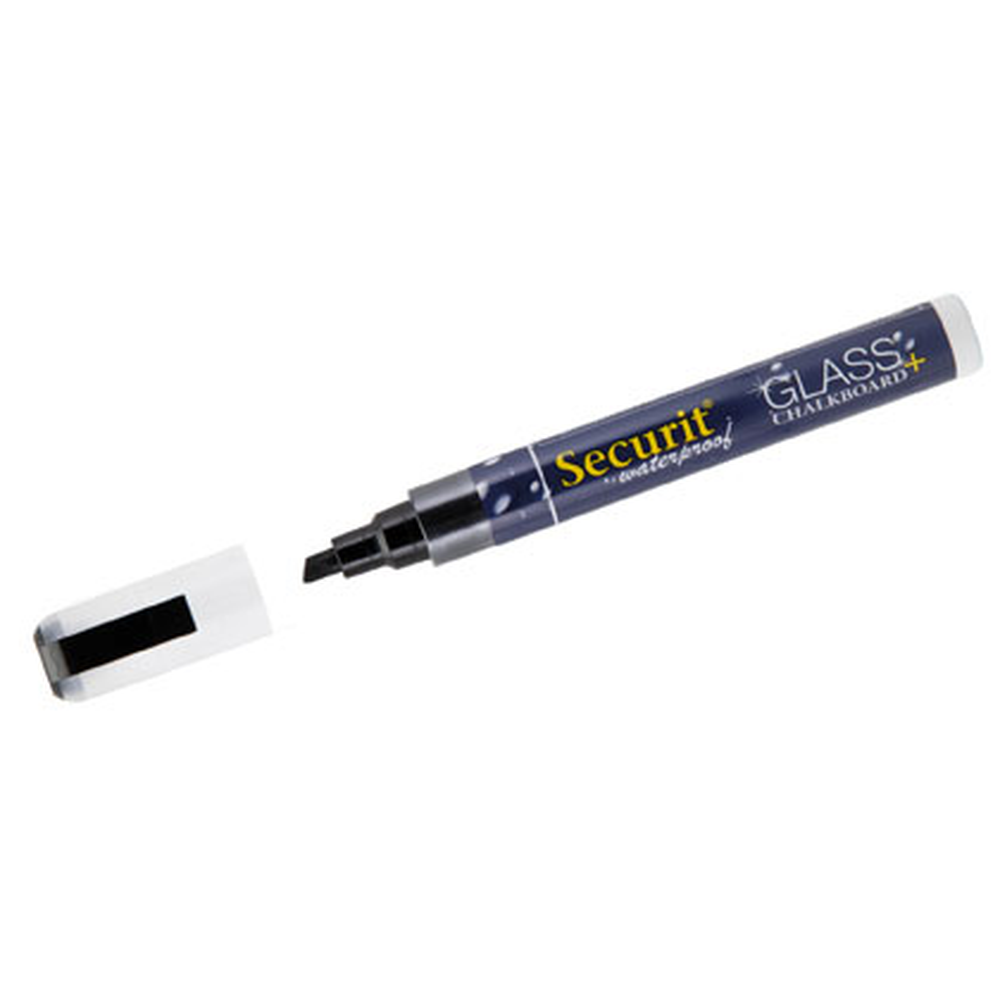 Contacto Kreidemarker, 2-6 mm, SCHWARZ in wetterfester Ausführung