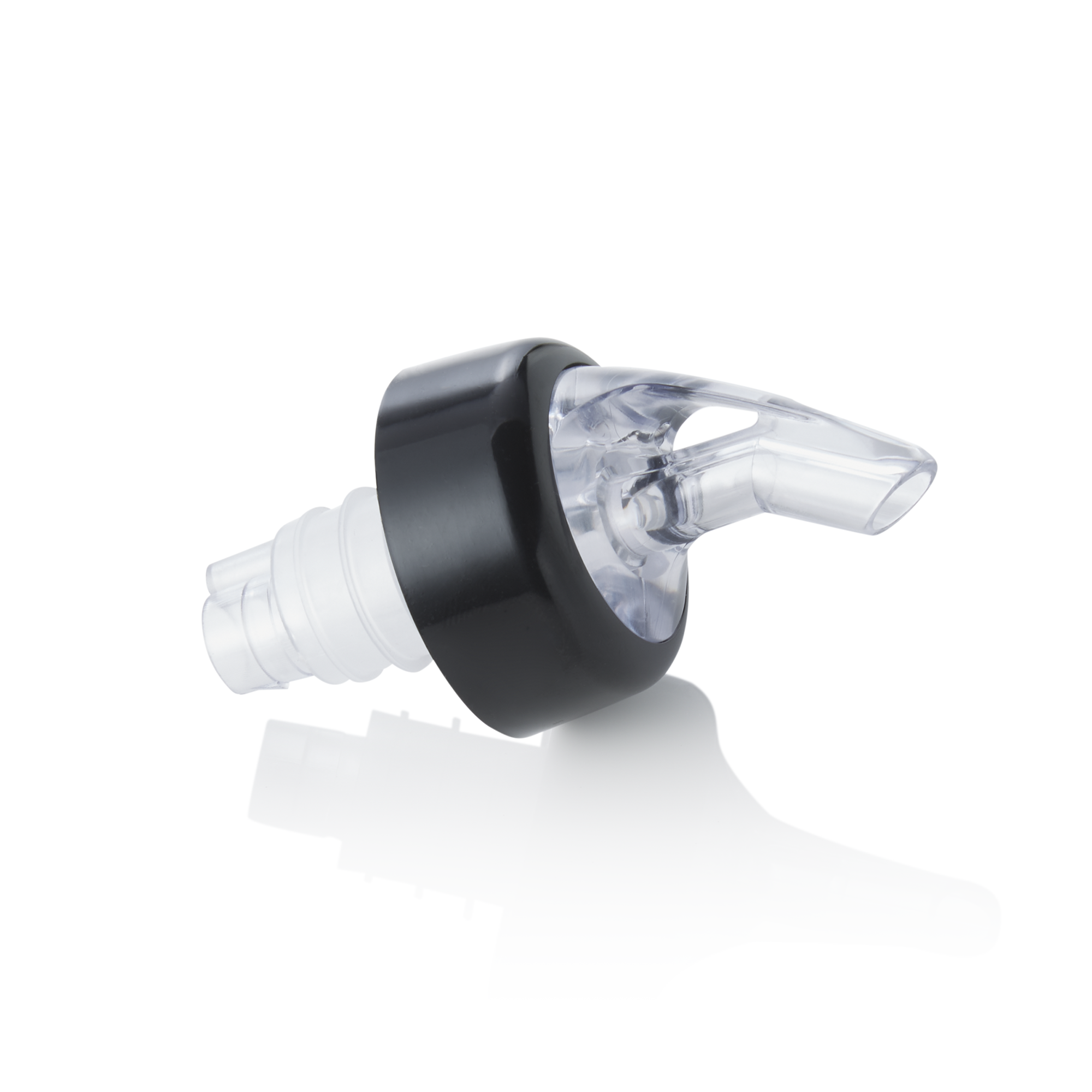 WAS Ausgießer Set, 8 cm, transparent, Set á 12 Stück, Kunststoff