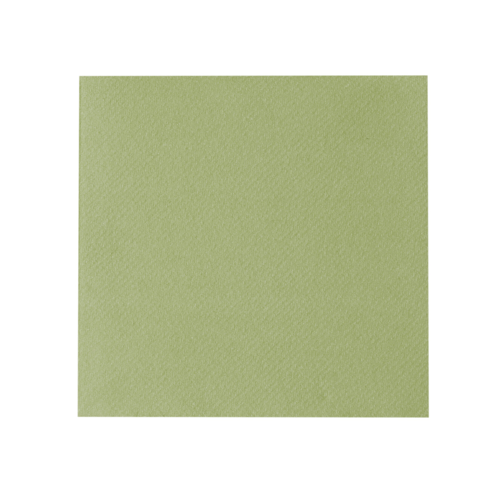 Mank Serviette Basic oliv 24 x 24 cm 1/4 Falz