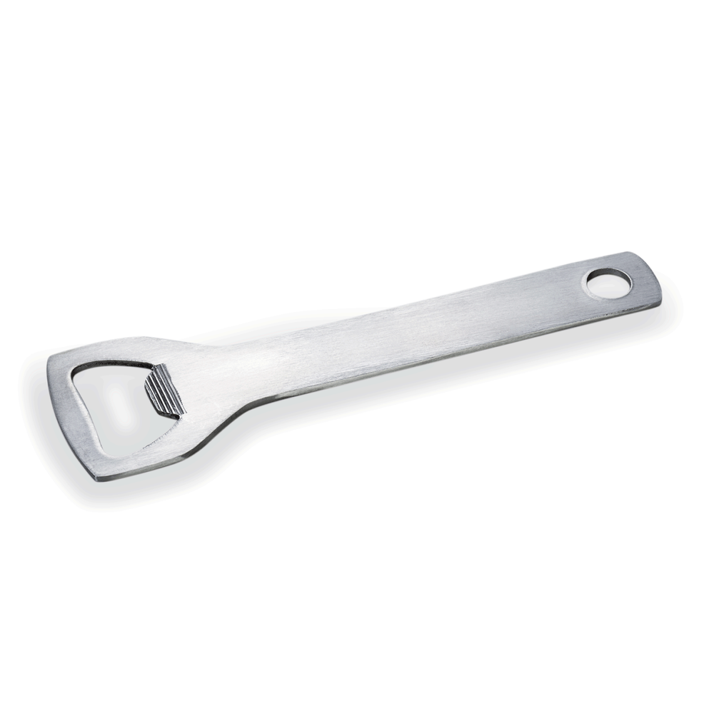 WAS Flaschenöffner Set, 13 cm, Set á 12 Stück, Chromnickelstahl