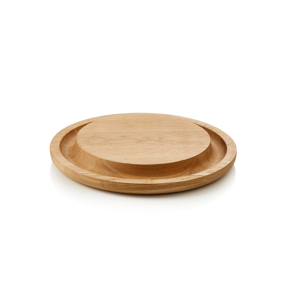 WAS Buffetbrett, PURE, Ø 25,5 cm, Höhe 3 cm, Holz