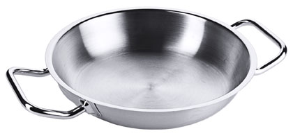 Contacto Bratpfanne 20 cm, matt mit zwei Griffen ohne Stiel