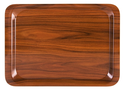 Contacto Tablett 44 X 32 cm Dekor: Nussbaum
