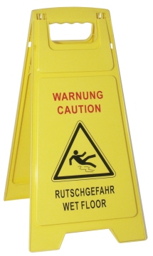Contacto Warnschild Rutschgefahr