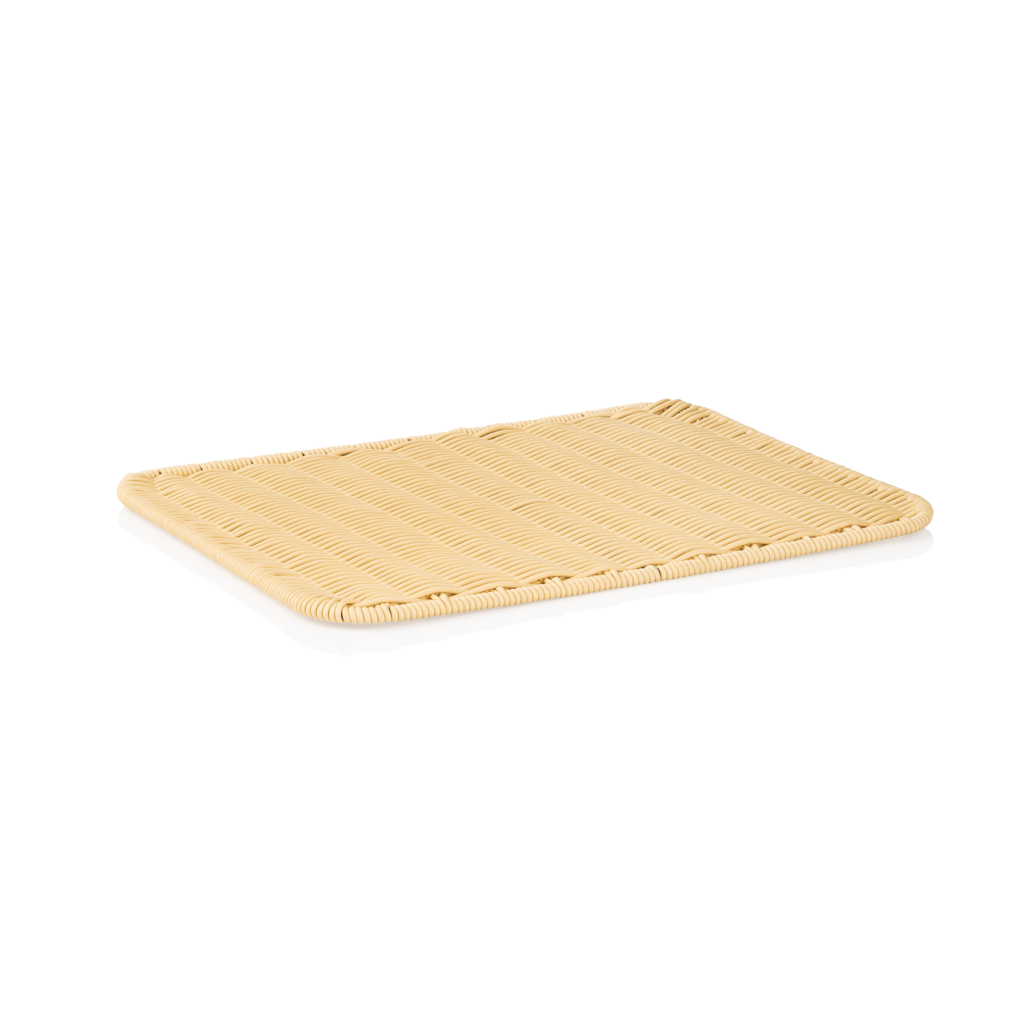 WAS Auslagetablett WEAVER PRO Systemkörbe, 40 x 30 x 1 cm, hellbeige, Polypropyl