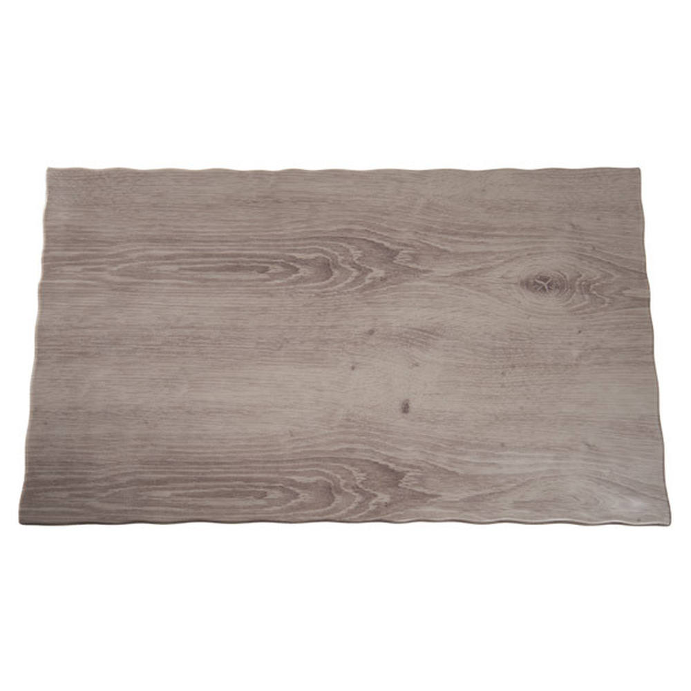 APS GN 1/1 Tablett -WOOD- 53 x 32,5 cm, H: 1,5 cm , Melamin, Holzoptik