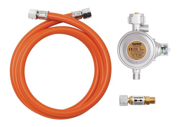 Bartscher Gas-Anschluss-Set,nur Außenbereich