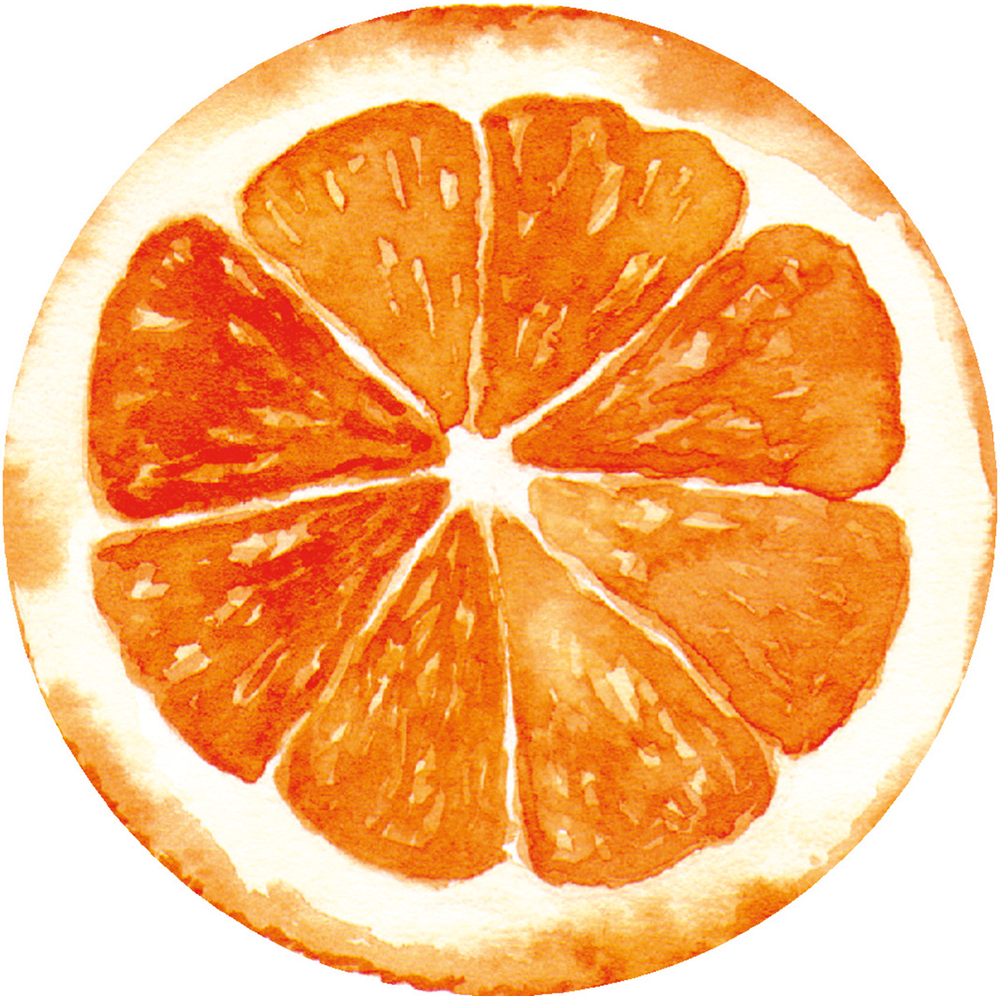 Mank Deckchen Orange 90 mm