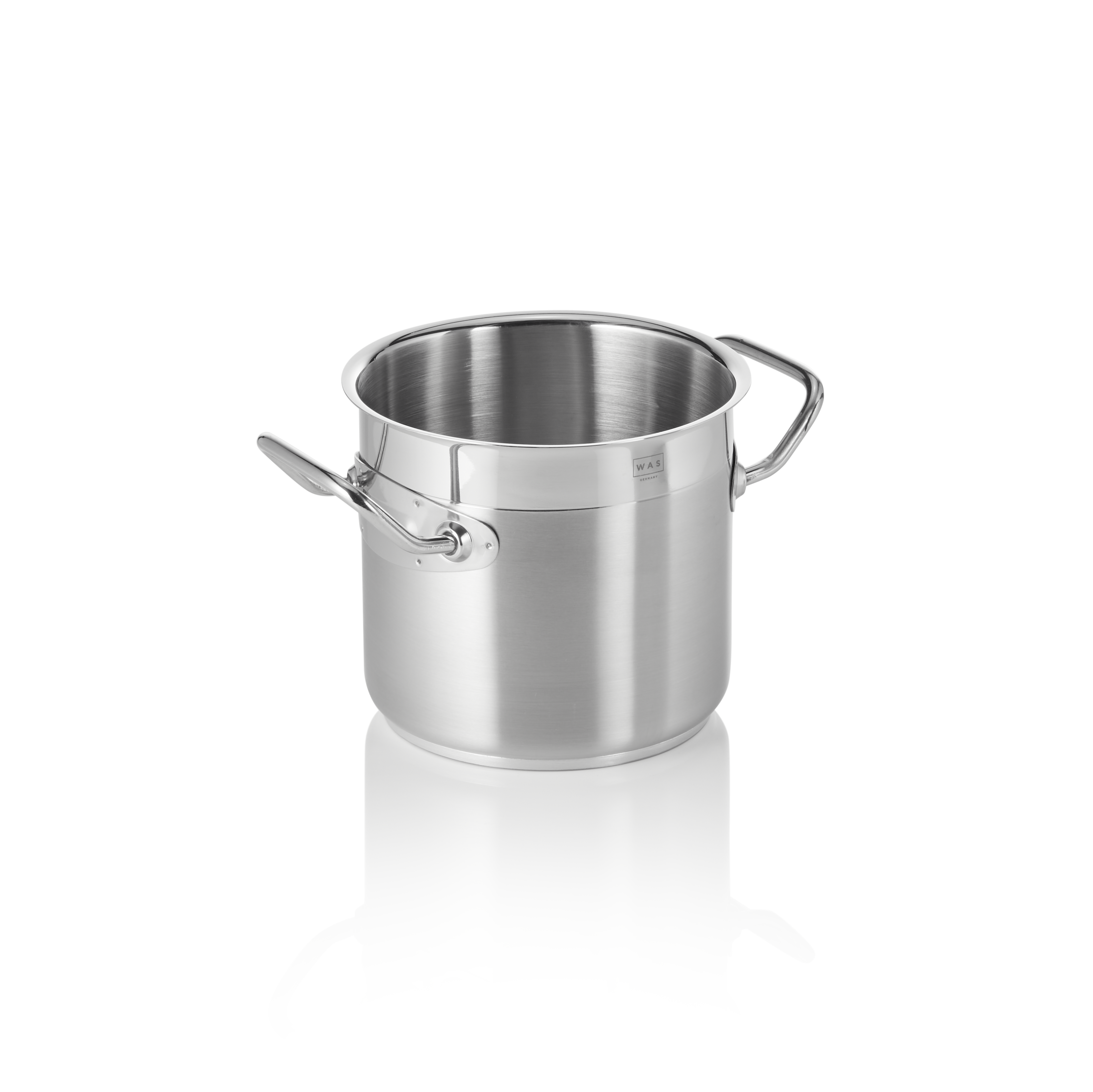 WAS Suppentopf COOKWARE 21, Ø 16 cm, 3 ltr., Chromnickelstahl 18/10