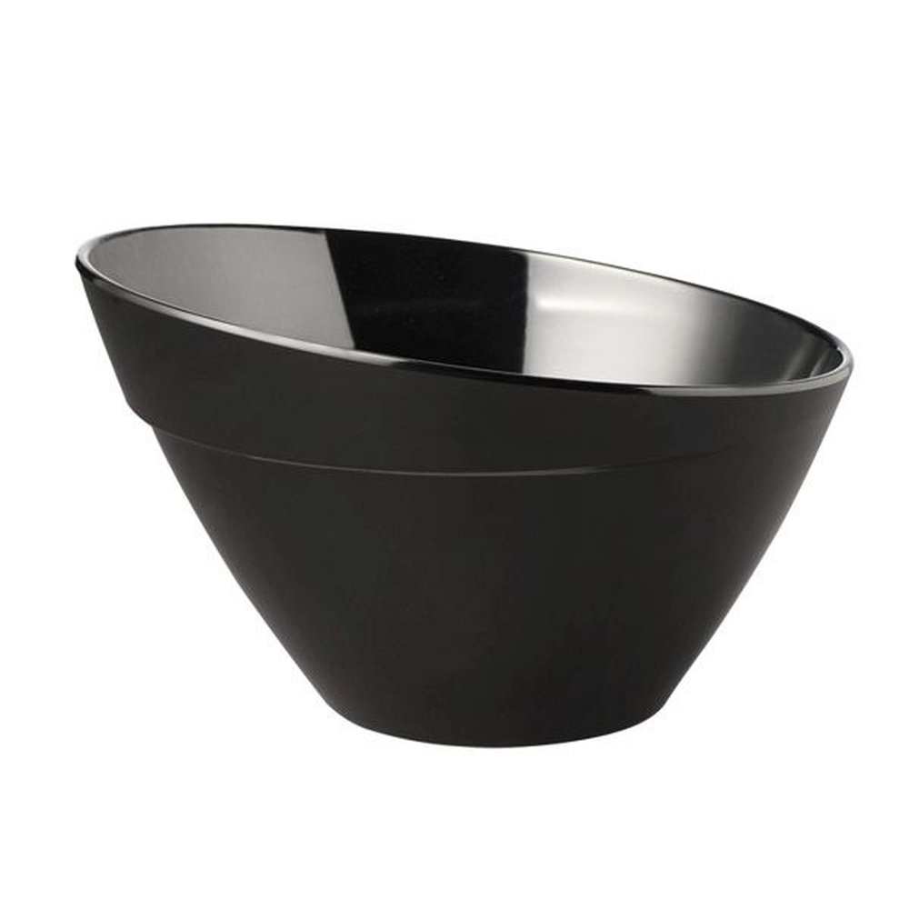 APS Schale -BALANCE- Ø 30 cm, H: 19,5 cm , Melamin, schwarz, 5 Liter