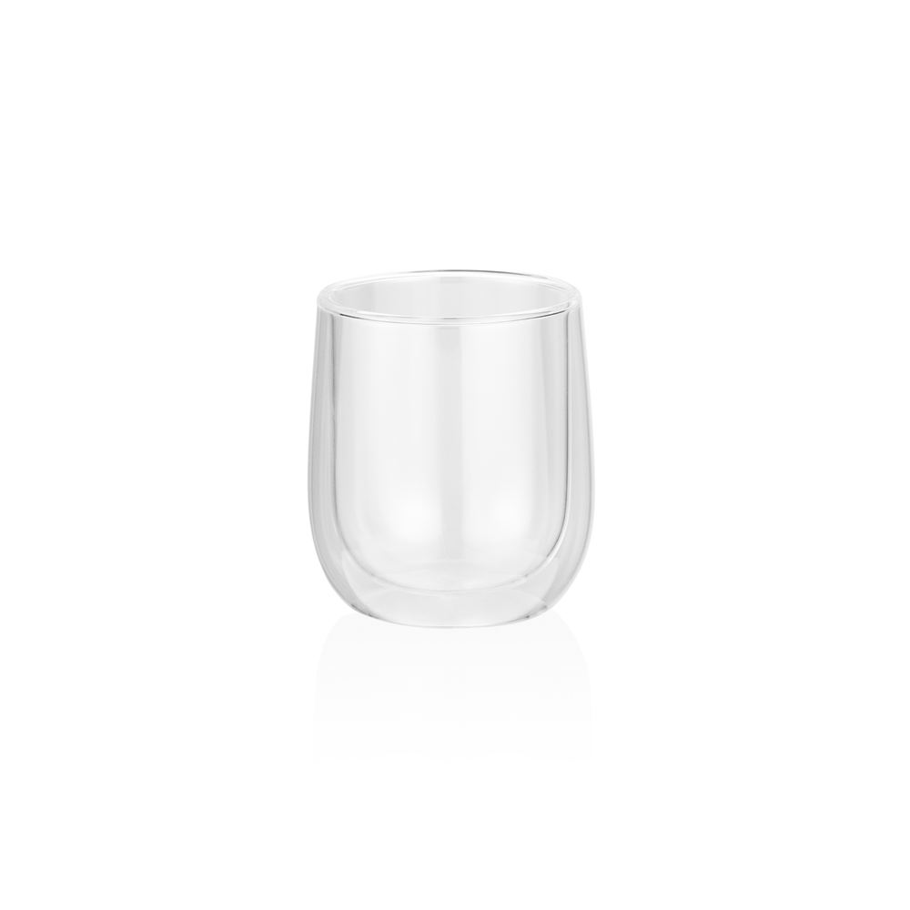 WAS Espresso Set DESPRESSO, 90 ml, Ø 7 cm, Set á 2 Stück, Borosilikatglas