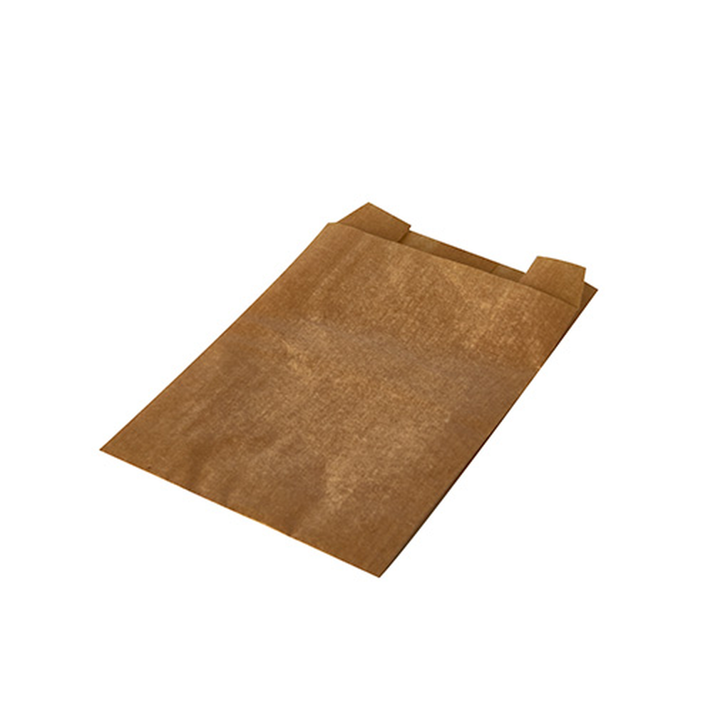 Papstar Wrap-Tüten 11 cm x 8 cm x 4 cm braun
