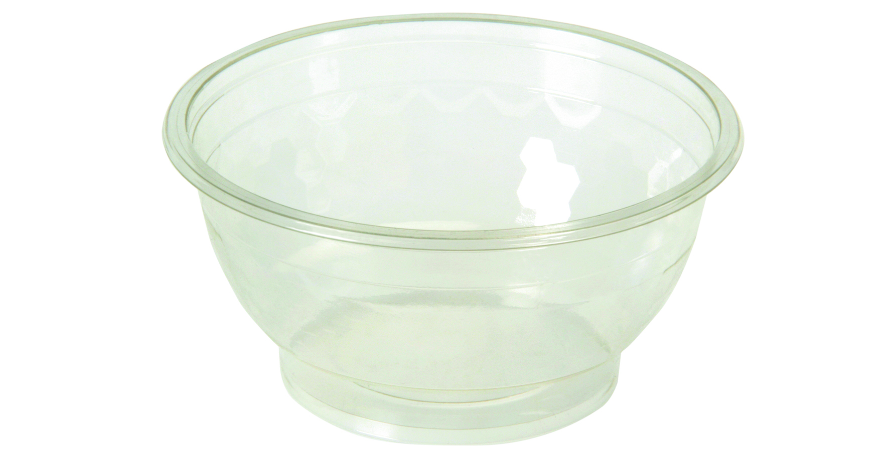 Pacovis Salatschale PLA rund 700 ml, transparent