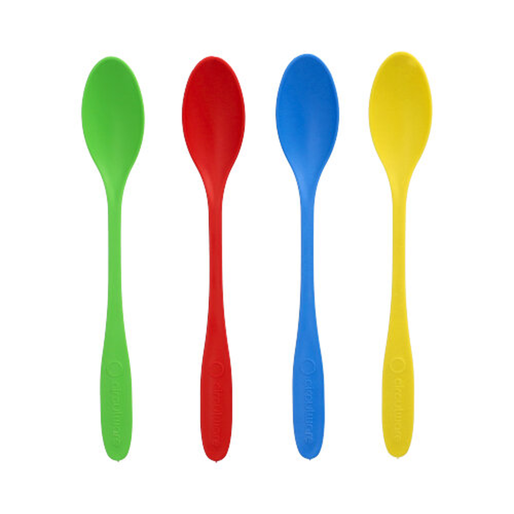 PAPSTAR Circulware Mehrweg-Sorbetlöffel PP-MF 17,5 cm farbig sortiert extr