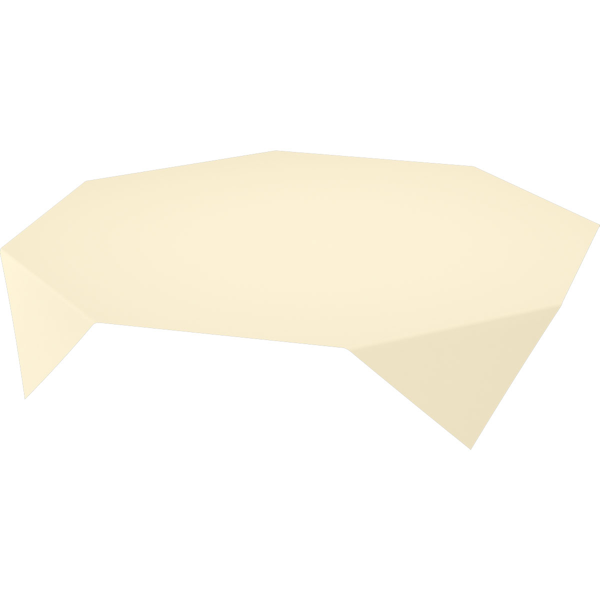 Duni Evolin-Tischdecken 110 x 110 cm cream