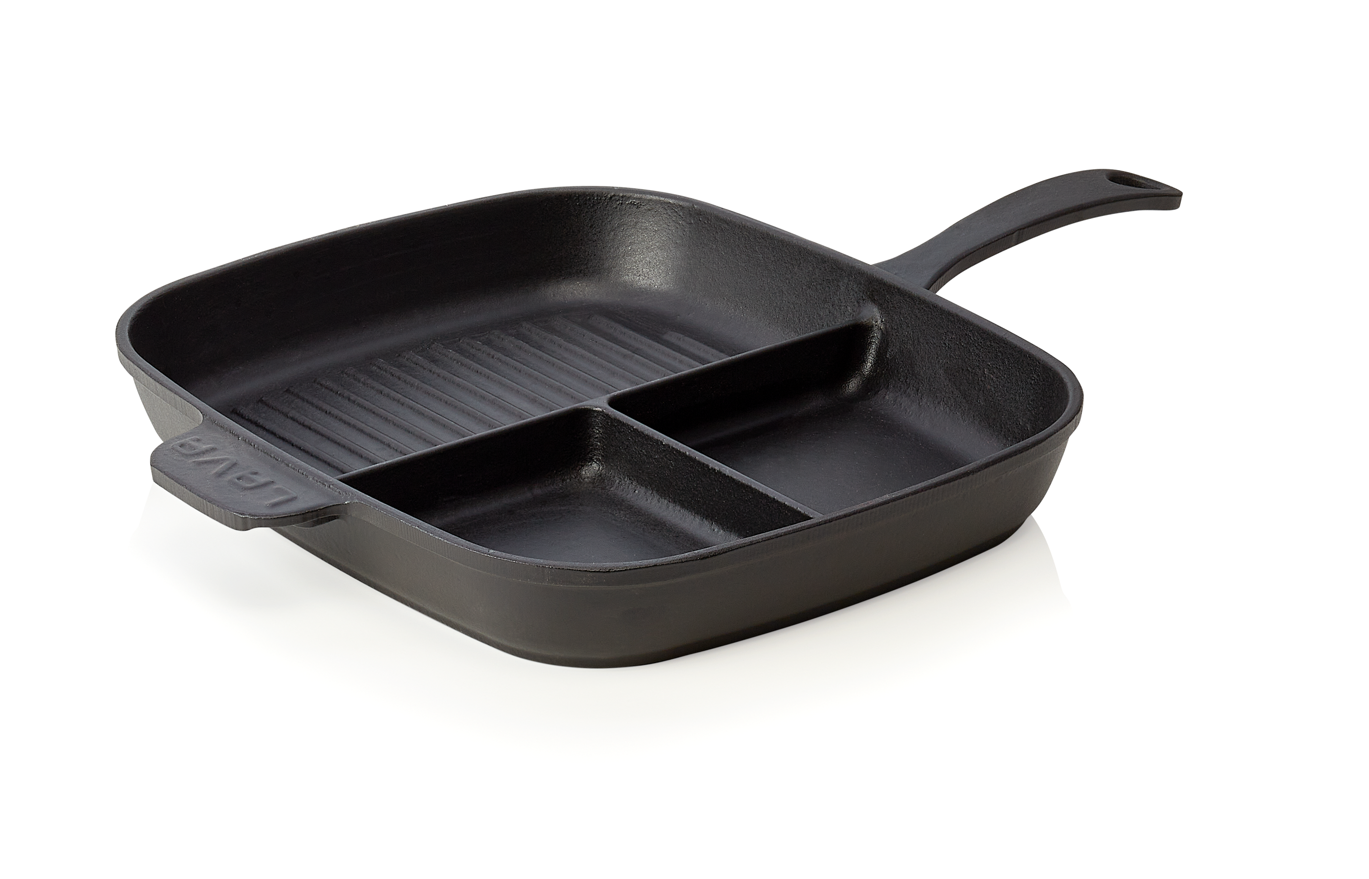 WAS Grillpfanne Stiel 14 cm 33 x 26 x 4,5 cm Gusseisen