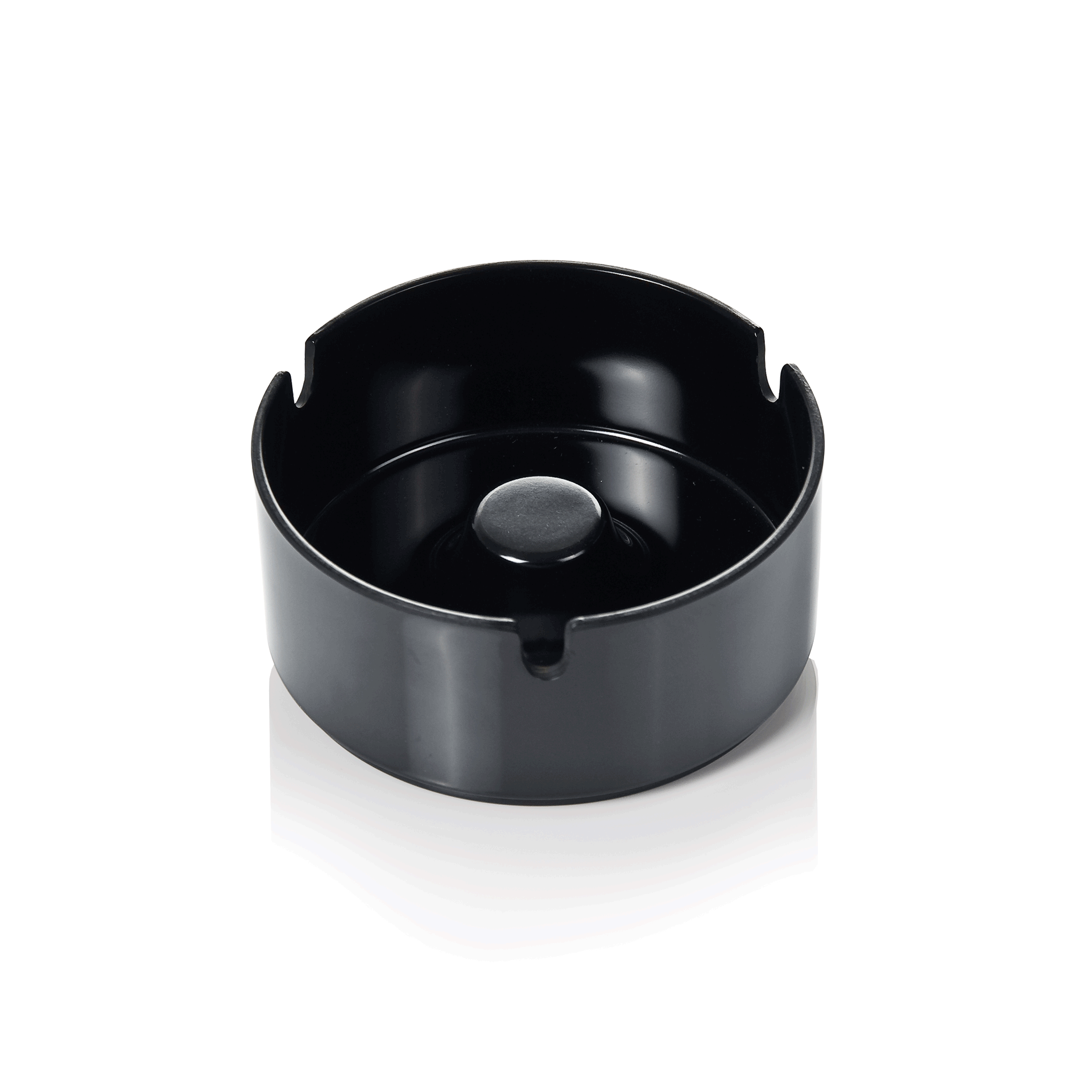 WAS Aschenbecher Set, Ø 10 cm, Set á 6 Stück, Melamin