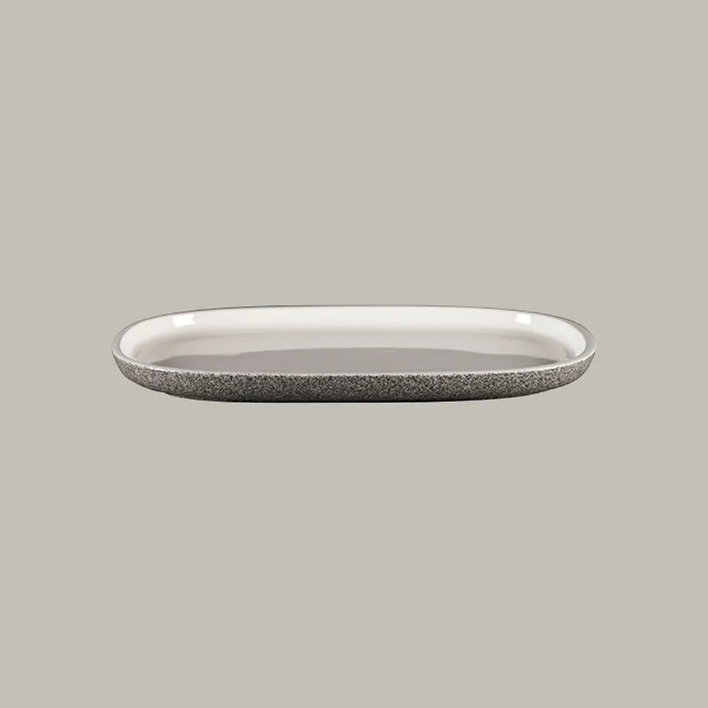 RAK Platte oval - dual Serie: Ease L 33.2 cm / W 23 cm / Ht. 2.5 cm