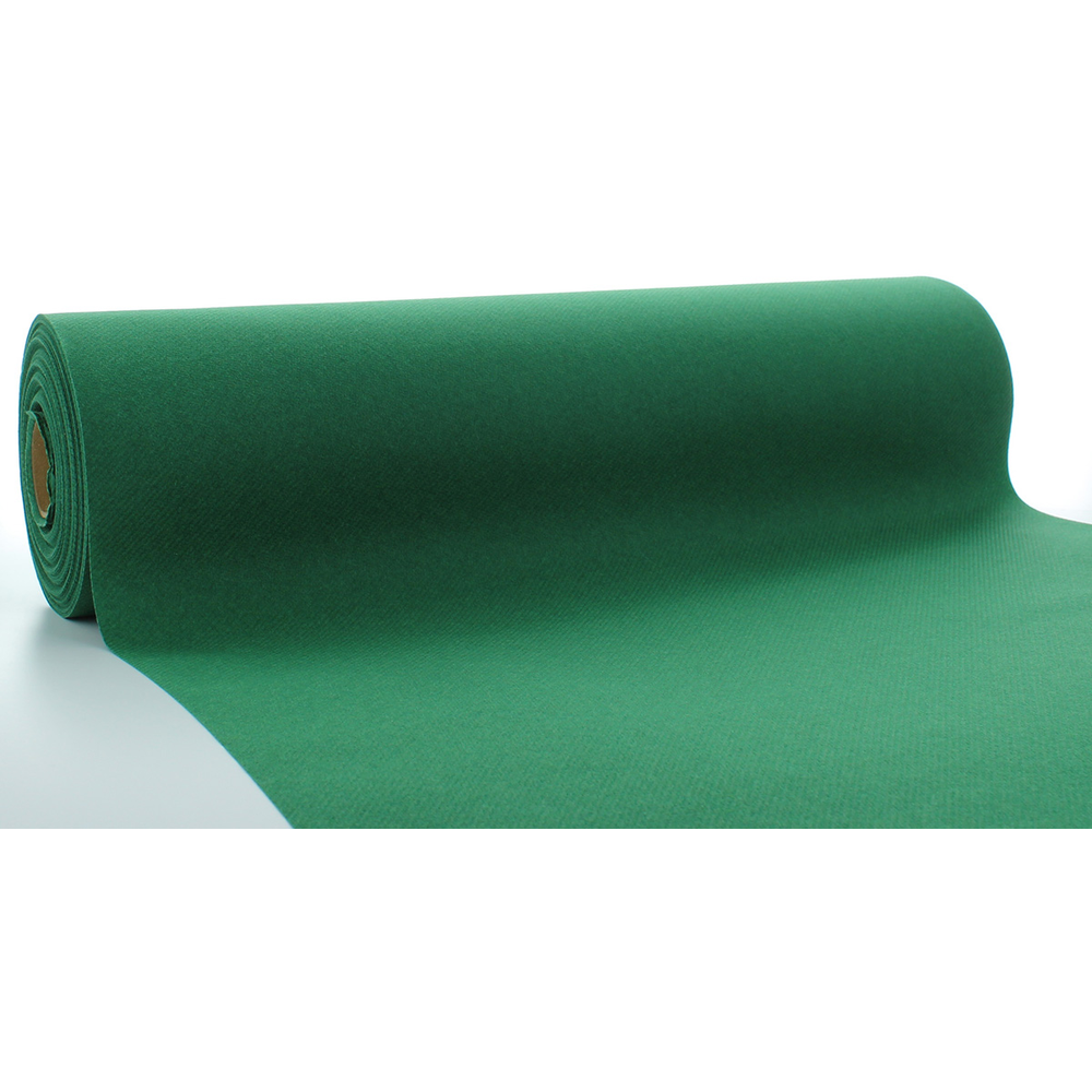 Mank Tischläufer Basic dunkelgrün 40 cm x 24 m