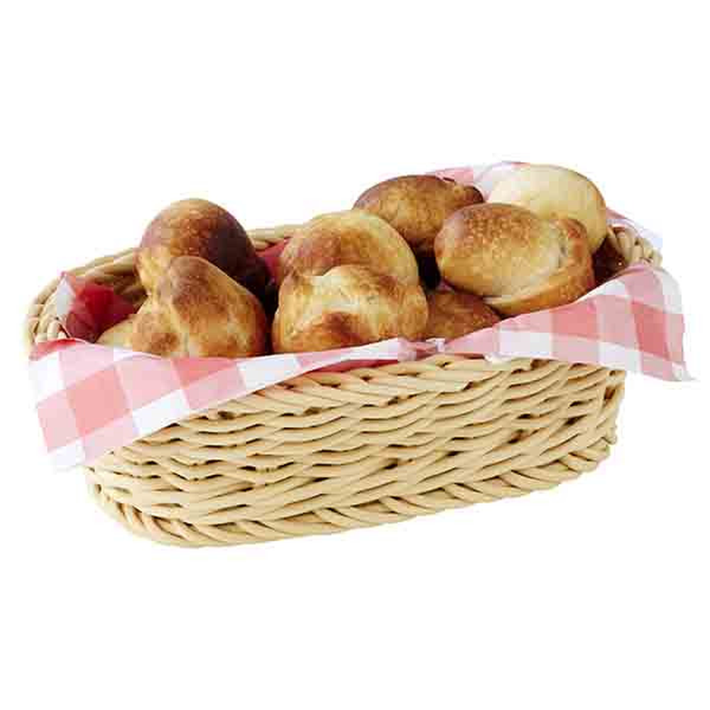 APS Korb, oval 19 x 12 cm, H: 6 cm , Polypropylen, beige