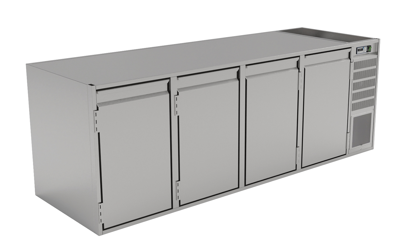 Nordcap Unterbaukühltisch KTE 4-70-4T MFR
