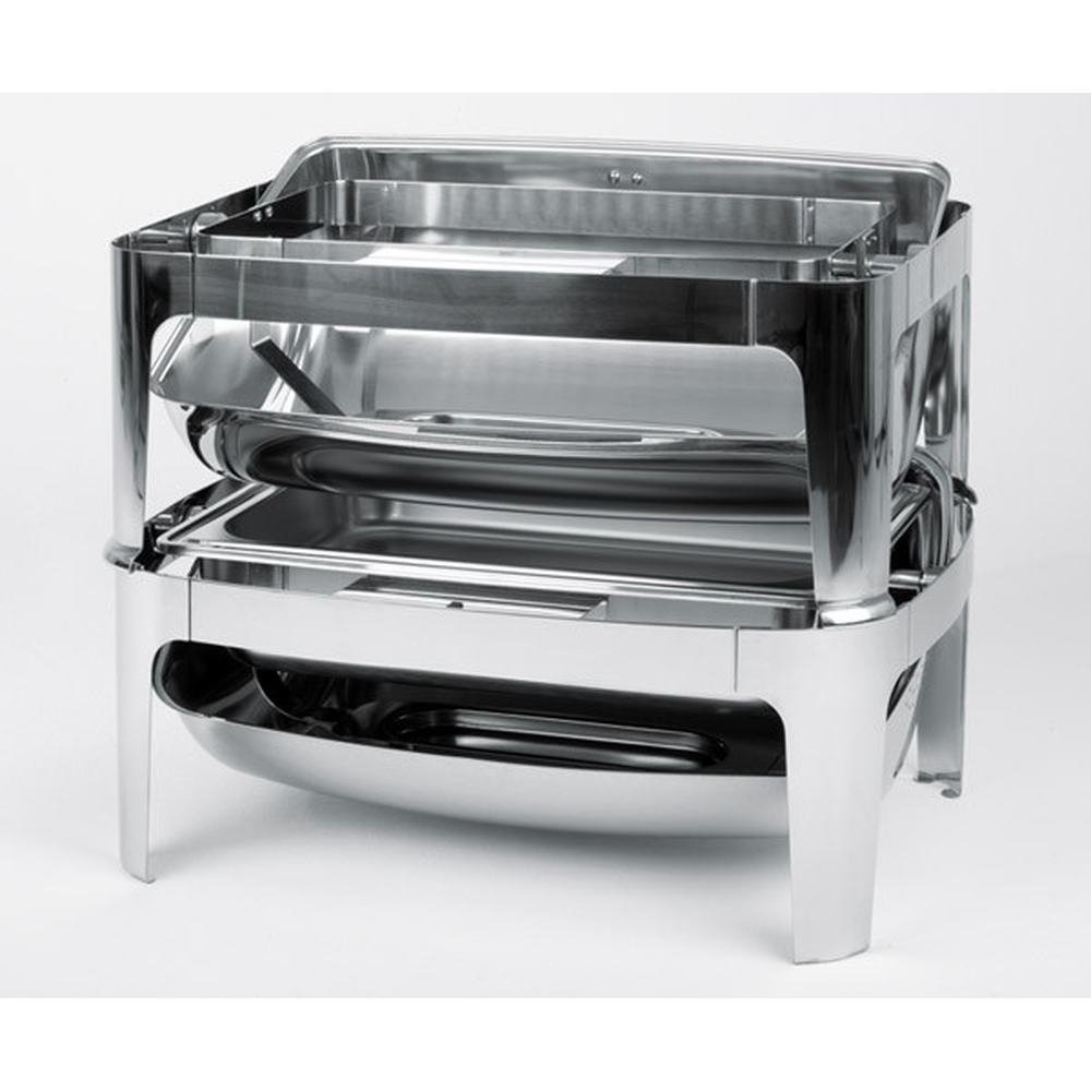 APS Rolltop-Chafing Dish -ELITE- 67 x 47 cm, H: 45 cm , Edelstahl