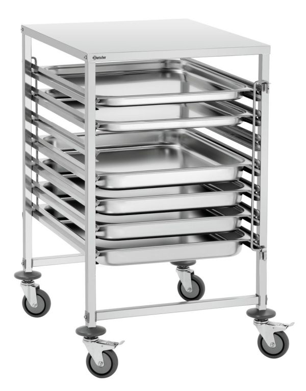 Bartscher Gastronormwagen 7 Einschübe GN 2/1