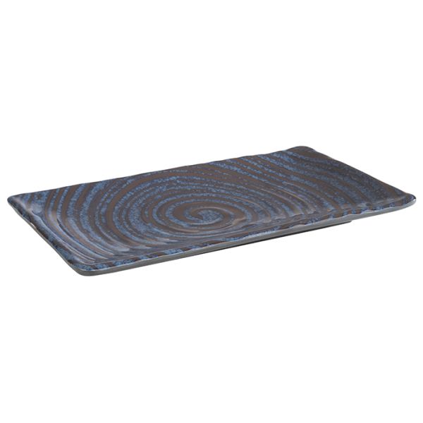 APS Tablett / Sushiboard -LOOPS- 23,5 x 13,5 cm, H: 1,5 cm