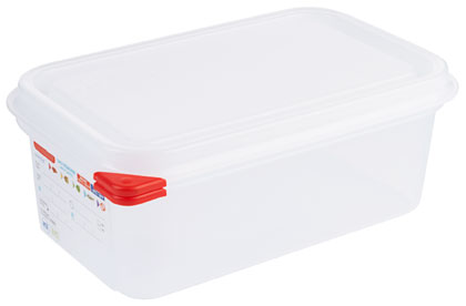 Contacto Behälter GN 1/4 100 mm mit HACCP Colorclip Deckel