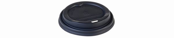 Pacovis Domdeckel CPLA schwarz, zu 3dl, & 4dl Kaffeebeche