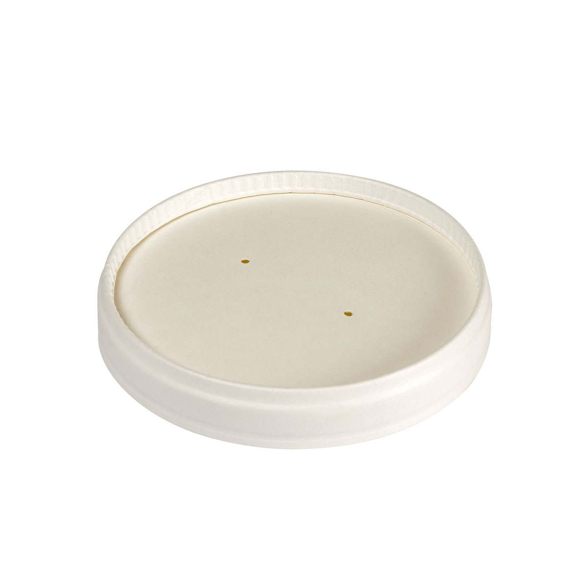 Duni Deckel Karton Ronda SHORT Karton/PLA Weiß 240/360ml 90 x 90 x 16 mm