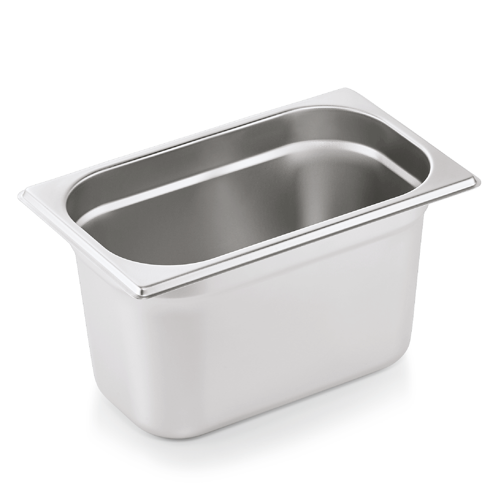 WAS GN Behälter GN ESSENTIALS Set 1/4-150 mm, Set á 6 Stück, Chromnickelstahl