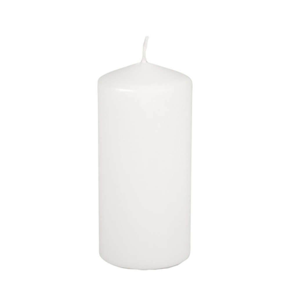 Papstar Stumpenkerze Ø 69 mm · 150 mm weiss