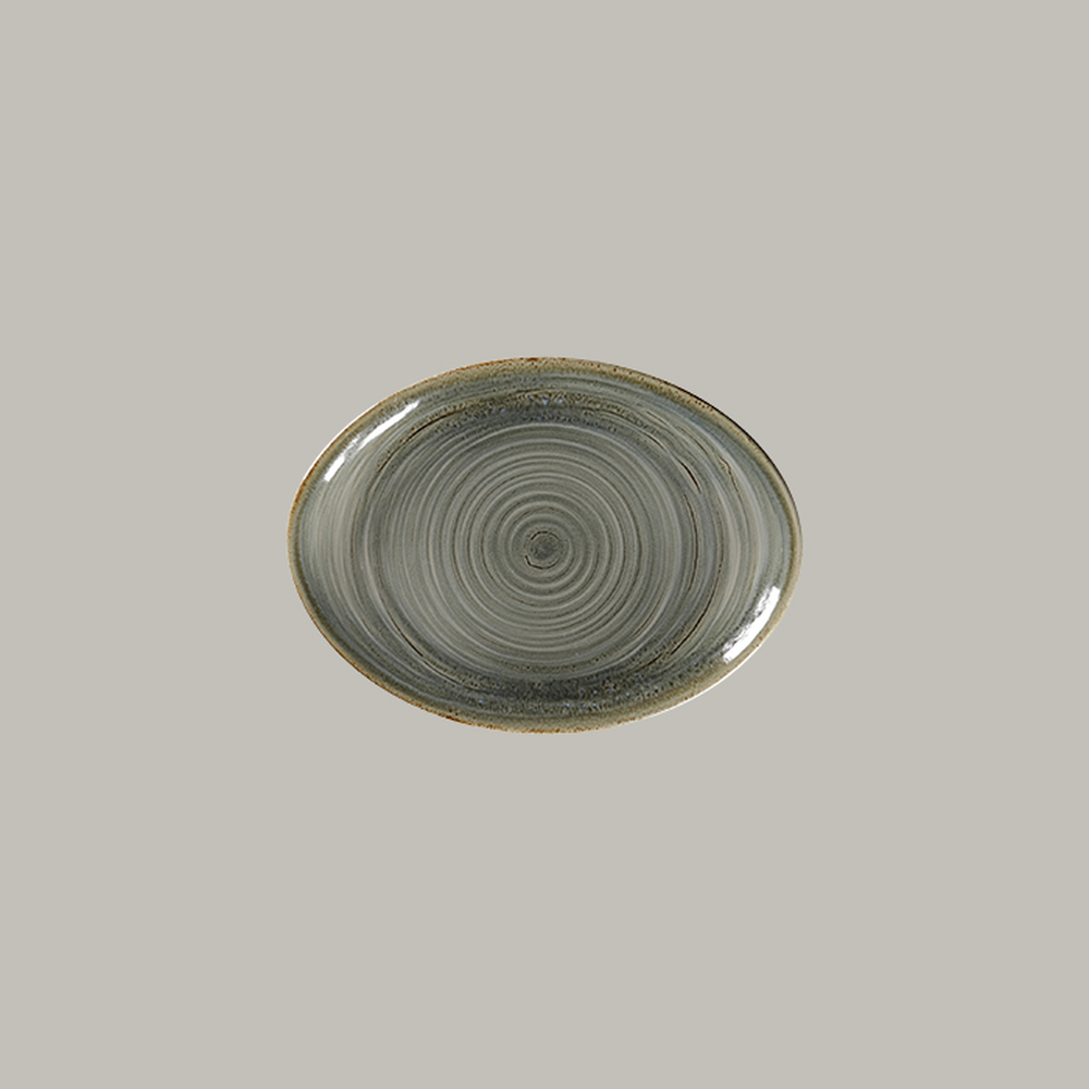 RAK Platte oval - peridot Serie: Spot L 26 cm / W 19 cm / Ht. 3 cm