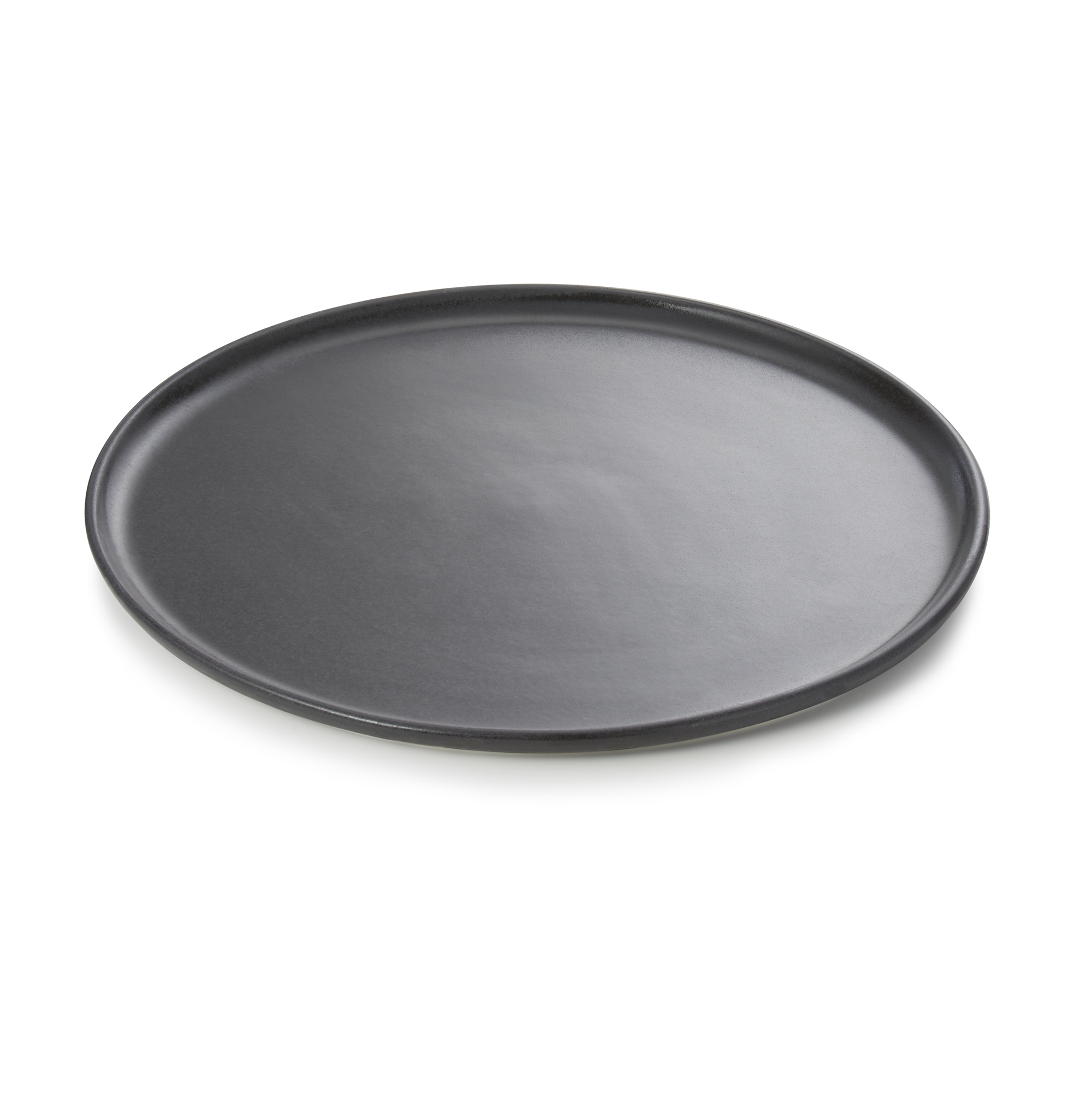 WAS Pizzateller, Ø 36 cm, schwarz, Porzellan