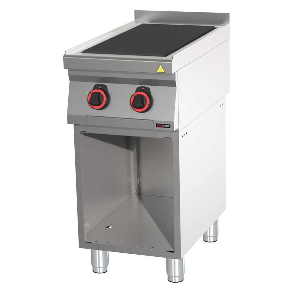 RM Gastro Herd elektrisch mit 2 Glühplatten Unterbau / REDFOX - SPL 70/40 E