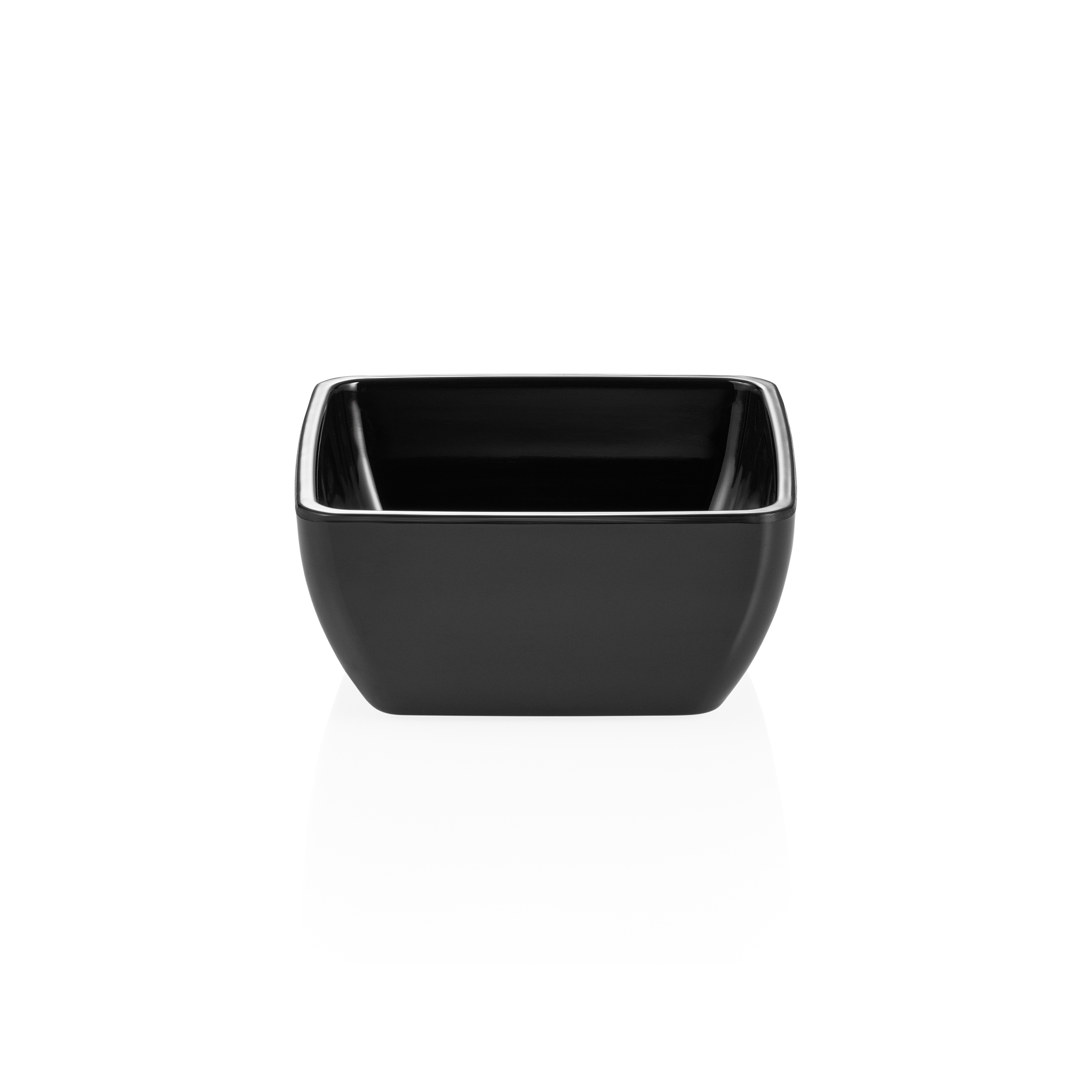 WAS Schale DAY & NIGHT, 13 x 13 x 6 cm, schwarz, Melamin