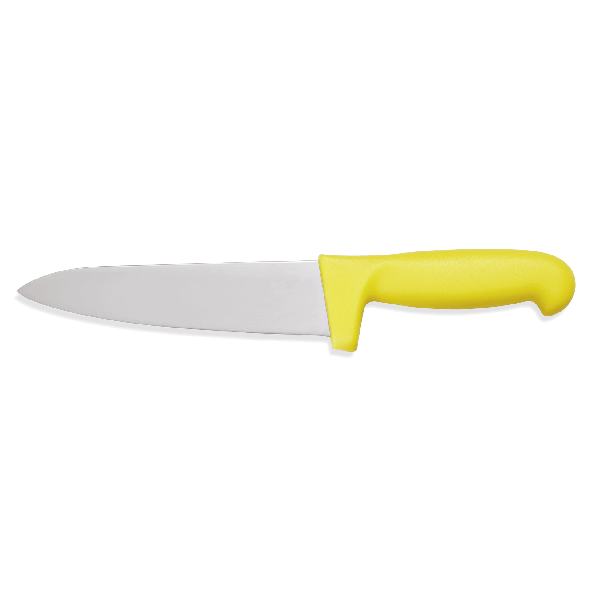 WAS Kochmesser HACCP, 25 cm, gelb, Edelstahl Knife 69 HACCP