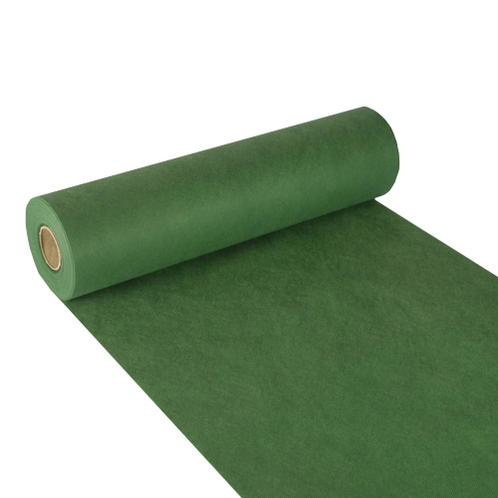 PAPSTAR stoffähnlich, Vlies soft selection 24 m x 40 cm dunkelgrü