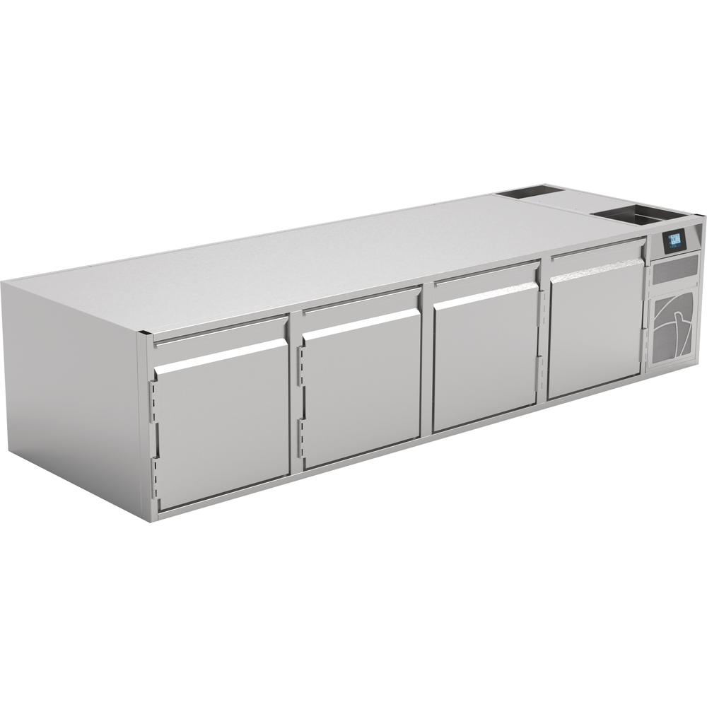Nordcap Kühltisch (4 Abteile) UBE 4-46-4T MFR