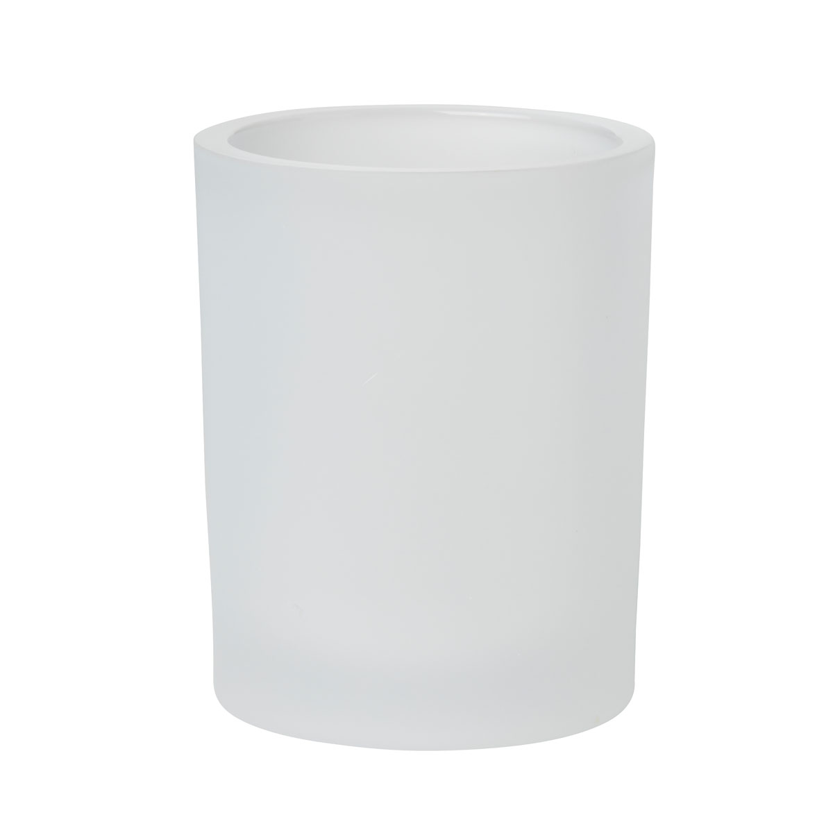 Duni Switch & Shine Kerzenhalter Snowy 100 x 80 mm Weiß gefrostet