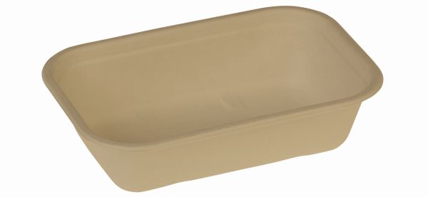 Pacovis Schale nature, 1000ml, r.eckig, 229x153x57mm, naturesse