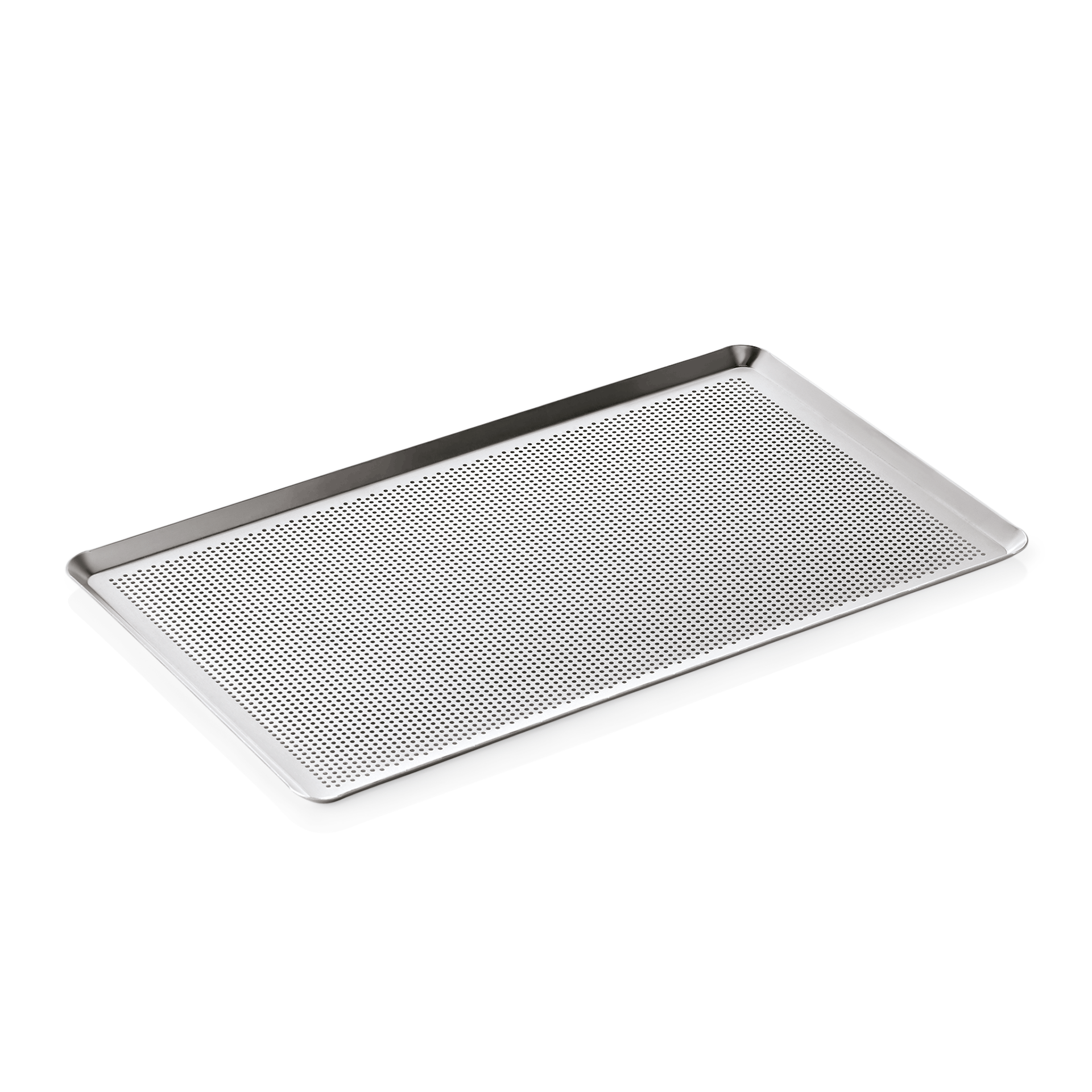 WAS Backblech GN 1/1, Perforierung 3 mm, 53 x 32,5 cm, Aluminium